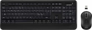 Advent trådløst tastatur og datamus