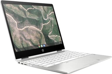 HP Chromebook x360 12-h0002no 12" 2-i-1 (hvit/grå)