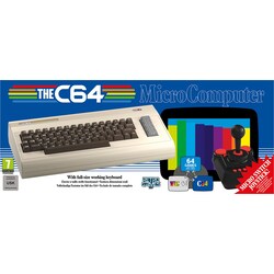 C64 - Commodore 64 konsoll i full størrelse