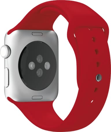 Puro Icon sportsreim i silikon til Apple Watch 42-44 mm (rød)