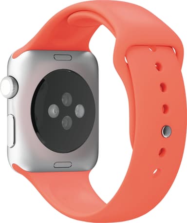 Puro Icon sportsreim i silikon til Apple Watch 42-45 mm (living coral)