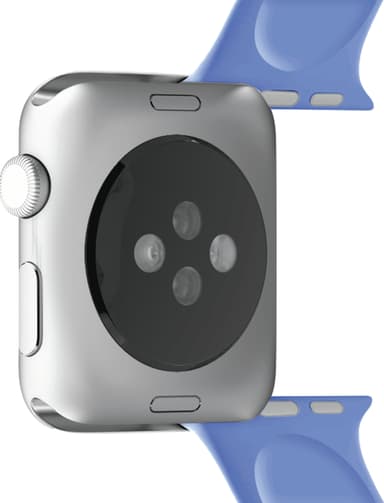 Puro Icon sportsreim i silikon til Apple Watch 42-45 mm (forment blue)