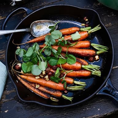 Le Creuset Stekepanne i støpejern 23 cm Matte Black