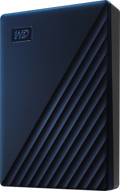 WD My Passport til Mac bærbar harddisk 5 TB (blå)