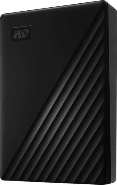 WD My Passport bærbar harddisk 5 TB (sort)