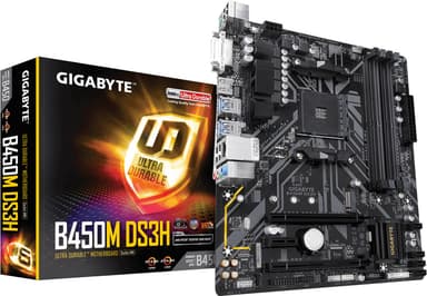 Gigabyte B450M DS3H hovedkort