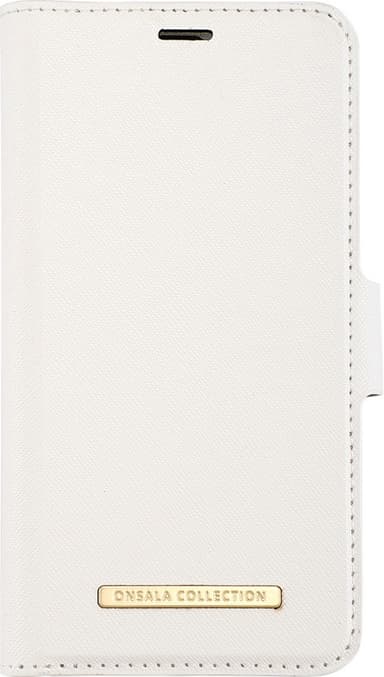 Gear Onsala lommebokdeksel til iPhone 11 Pro (saffiano white)