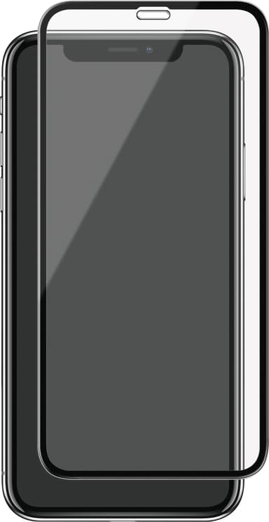 Panzer Full-Fit skjermbeskytter til iPhone Xr/11 (sort)
