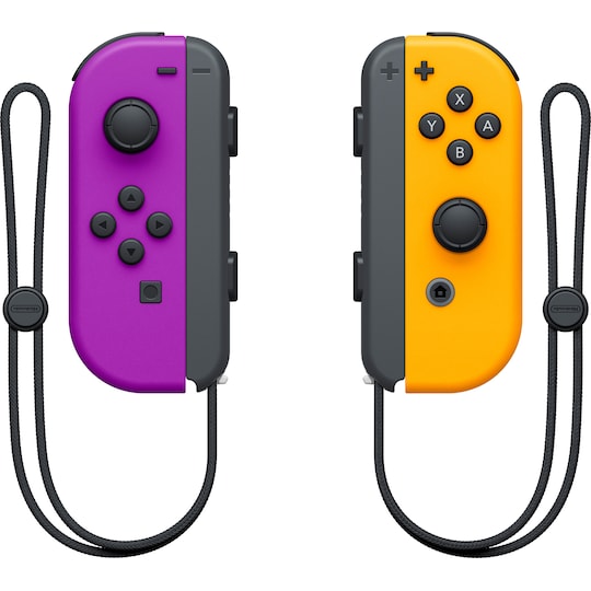 Nintendo Switch Joy-Con kontrollerpar (neonlilla+oransje)
