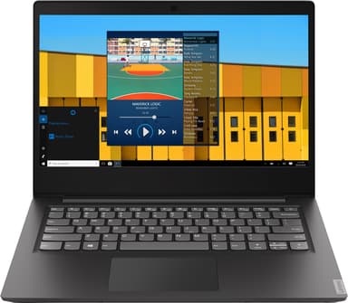 Lenovo Ideapad S145 14" bærbar PC (sort)