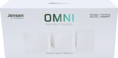 Jensen Omni mesh-sett (3-pakning)