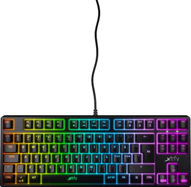 Xtrfy K4 RGB tenkeyless mekanisk gamingtastatur