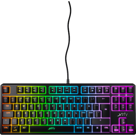 Xtrfy K4 RGB tenkeyless mekanisk tastatur