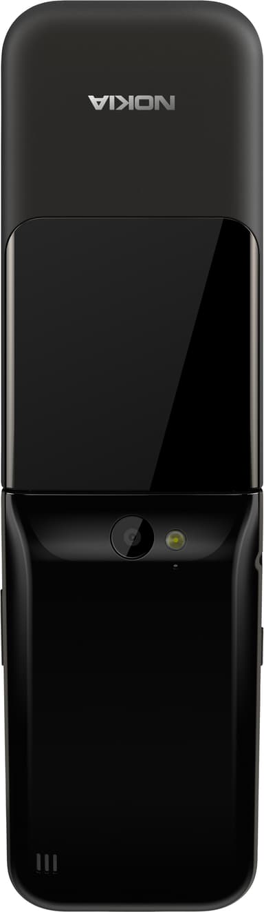 Nokia 2720 Flip mobiltelefon (sort)