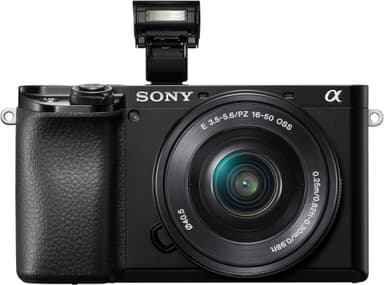 Sony Alpha A6100 systemkamera + 16-50 mm f/3.5-5.6 Power Zoom-objektiv