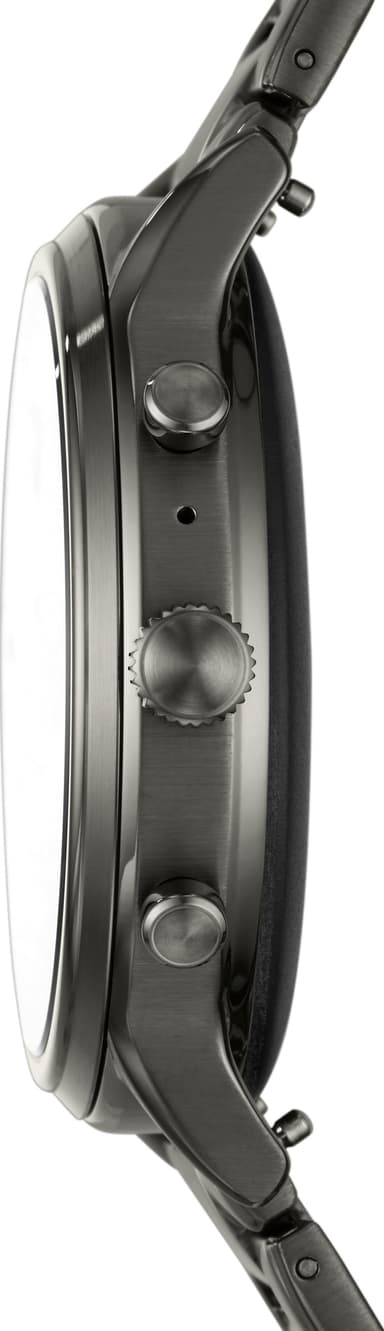 Fossil Carlyle HR Gen. 5 smartklokke 44 mm rustfritt stål (smoke)