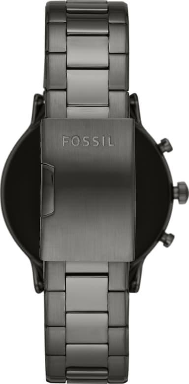 Fossil Carlyle HR Gen. 5 smartklokke 44 mm rustfritt stål (smoke)