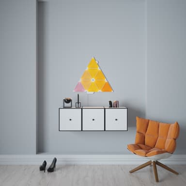 Nanoleaf Light Panels Smarter-sett Rhythm-utgave (9-pakning)