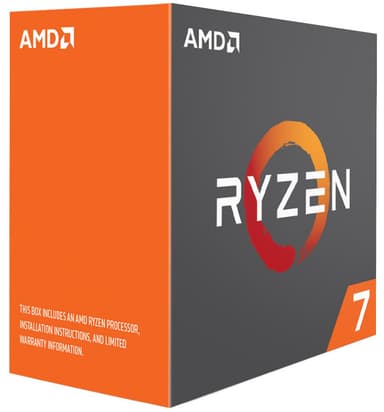 AMD Ryzen™ 7 1700X prosessor (boks)