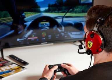 Thrustmaster Racing gaming headset Scuderia Ferrari Edition