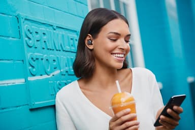 Jabra Elite 75T helt trådløse hodetelefoner (sort/titan)