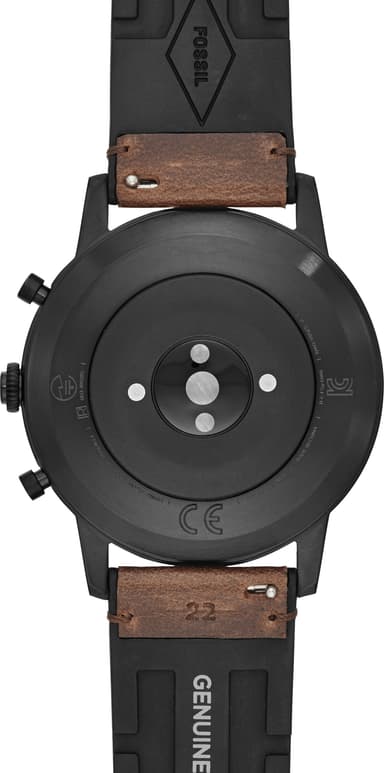 Fossil Collider Hybrid smartklokke 42 mm (brun)