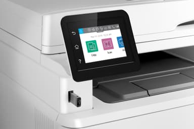 HP Laserjet Pro M428fdw alt-i-ett laserskriver (sort/hvitt)