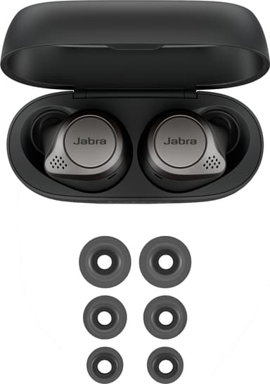 Jabra Elite 75T helt trådløse hodetelefoner (sort/titan)