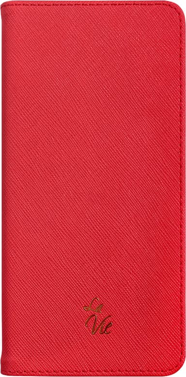 La Vie Fashion Folio deksel til Samsung Galaxy S10 (bright red)