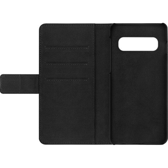 La Vie Avanti lommebokdeksel til Samsung Galaxy S10 (karbonsort)