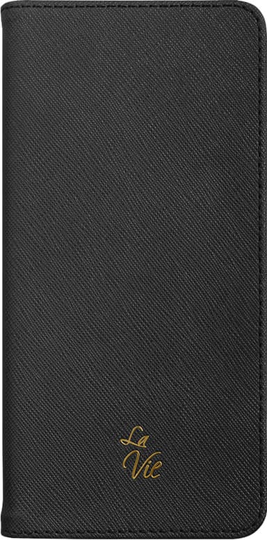 La Vie Fashion Folio deksel til Samsung Galaxy S10 (vivid black)