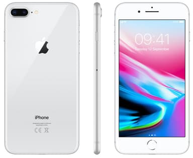 iPhone 8 Plus 256 GB (sølv)