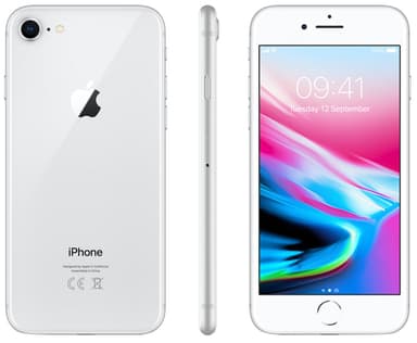iPhone 8 256 GB (sølv)