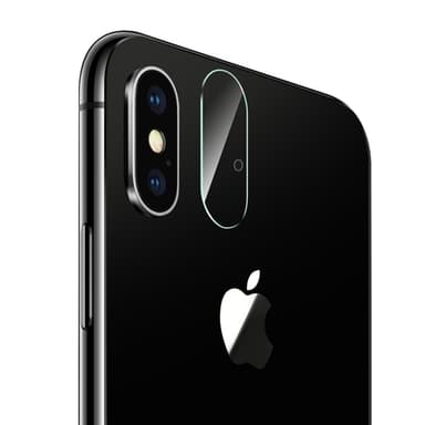 Linsebeskyttelse i herdet glass for bak kamera  iPhone X/XS