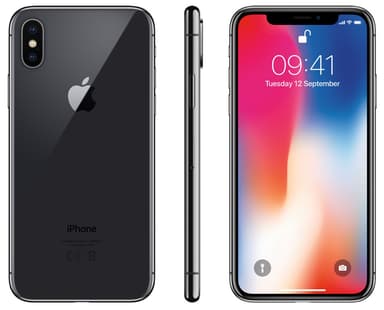 iPhone X 64 GB (sort)