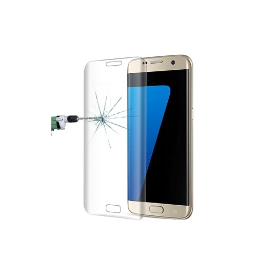 Bøyd fullskjerm skjermbeskyttelse i glass Samsung Galaxy S7 Edge