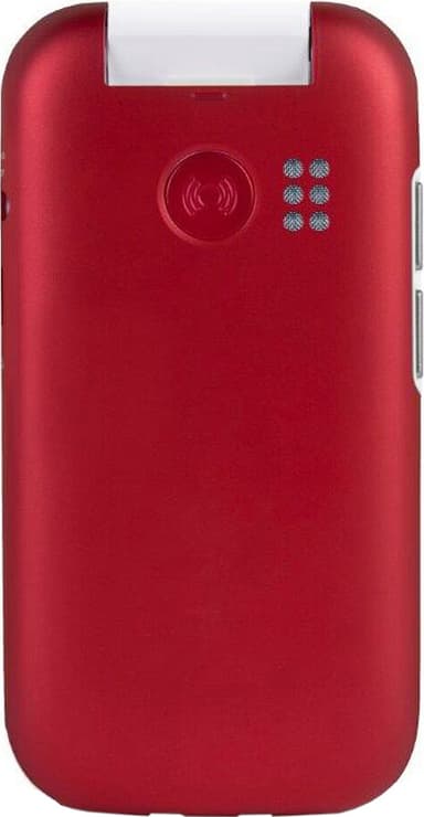 Doro 7031 mobiltelefon (rød/hvit)