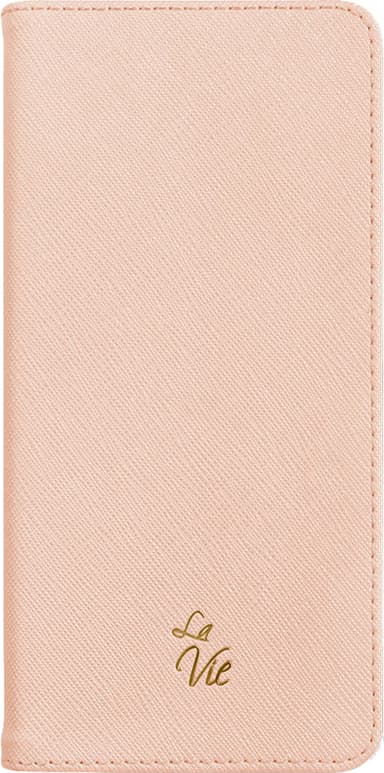 La Vie Fashion Folio deksel til Samsung Galaxy S10 (soft pink)
