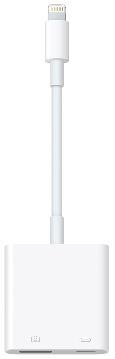 Apple Lightning til USB 3 kameraadapter