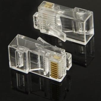 Modulkontakt RJ45 - 100-pakk
