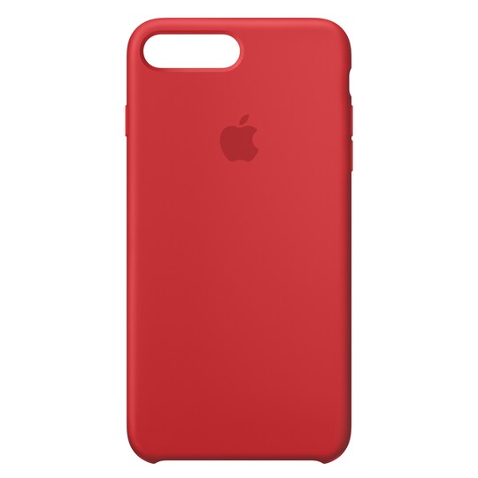 iPhone 8 Plus silikondeksel (rød)