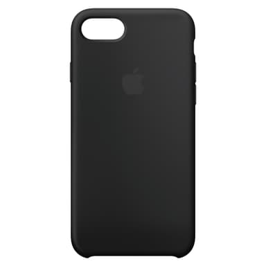 iPhone 8/SE silikondeksel (sort)