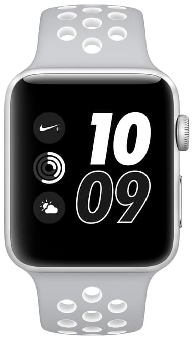 Apple Watch Series 2 Nike+ 42mm (sølv alu/hvit rem)
