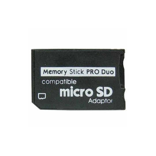 Micro SD til MS Pro Duo Adapter