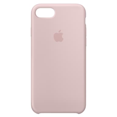 iPhone 8/SE silikondeksel (sandrosa)