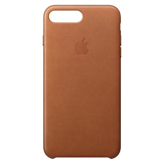 iPhone 8 Plus skinndeksel (sadelbrun)