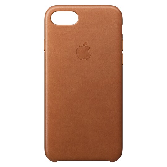 iPhone 8/SE skinndeksel (lærbrun)