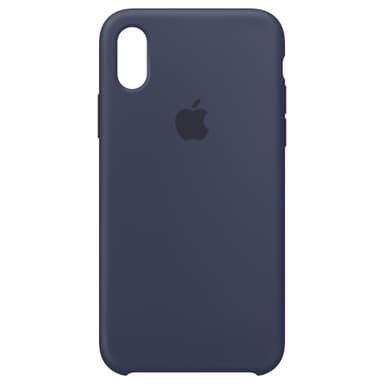 iPhone X silikondeksel (midnattsblå) iPhone X silikondeksel (midnattsblå)