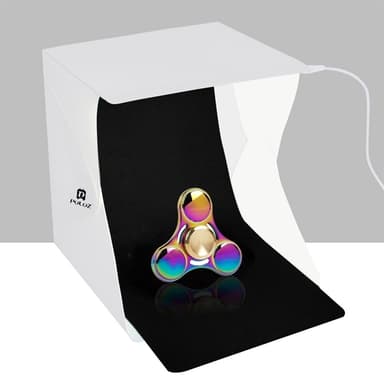 Mini Fotostudio med dagsbelysning - 2 bakgrunner