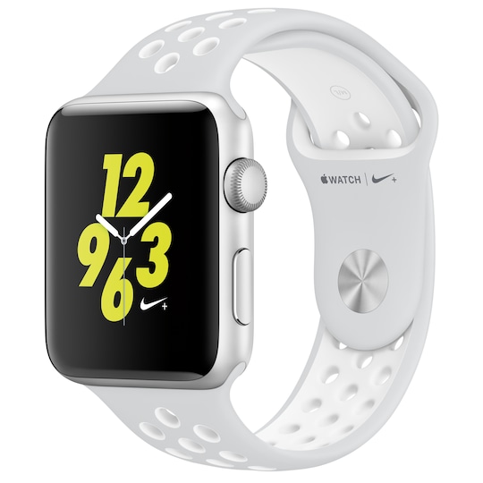 Apple Watch Series 2 Nike+ 42 mm (sølv alu/hvit)